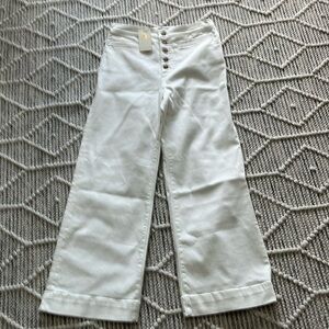 Ramy Brook sz 29 cropped wide leg jean. NWT.